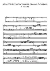 Sonate d'Intavolatura per Organo e Cimbalo 1. Toccata - Domenico Zipoli